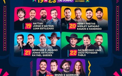 Patos lança programação oficial do São João 2025 com grandes atrações