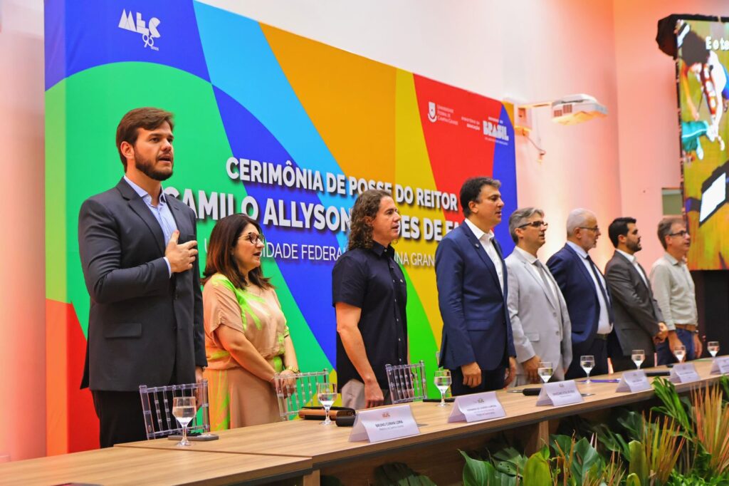 Em posse do novo reitor da UFCG, Bruno destaca parceria com a instituição: “Diversas das nossas grandes obras têm a participação da universidade”