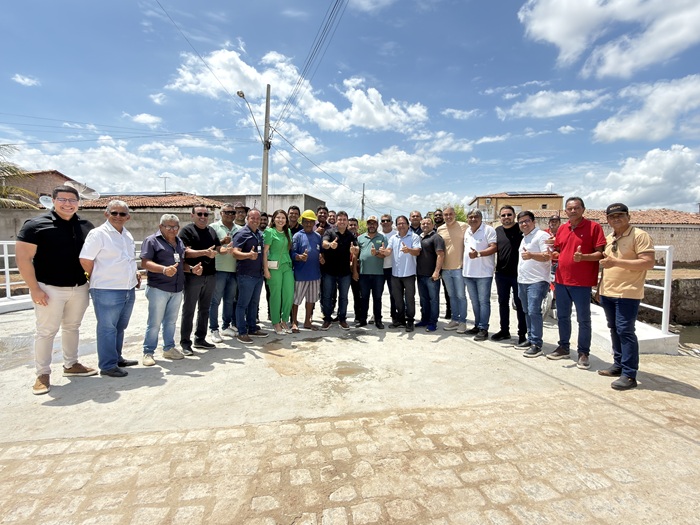 Prefeitura de Sousa inaugura ponte sobre o Canal do Estreito e amplia mobilidade