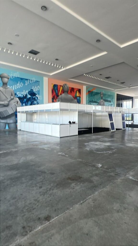 Centro de Convenções de Campina Grande se prepara para receber a I EXPO SHOES