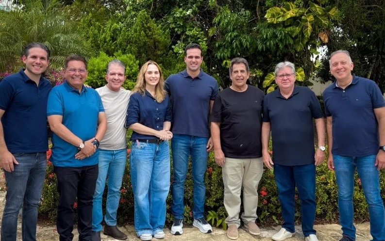Ex-deputado Domiciano e ex-prefeita de Bayeux Sara Cabral anunciam apoio a Lucas Ribeiro para o governo e João e Nabor para o Senado
