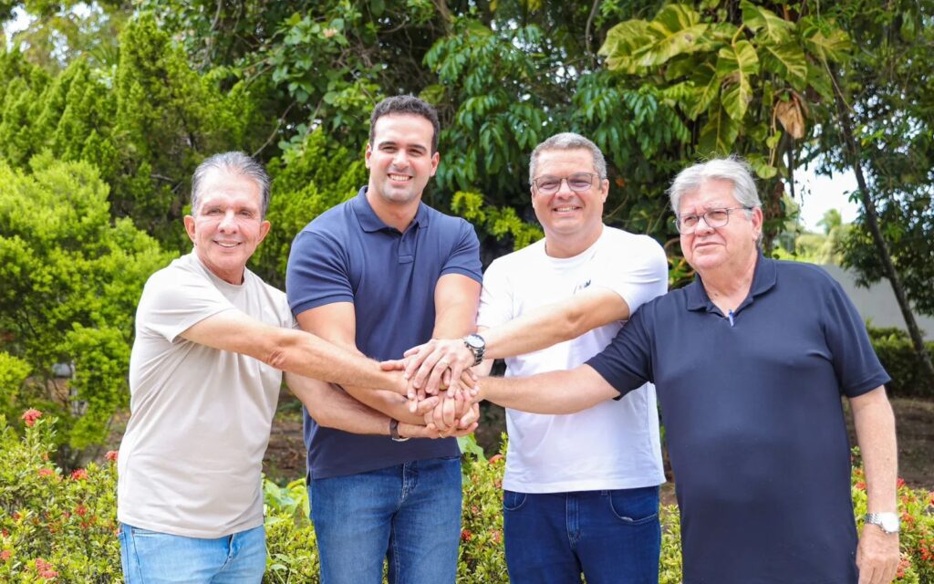 Edvaldo Neto oficializa apoio a João Azevedo e Nabor Wanderley para as eleições 2026