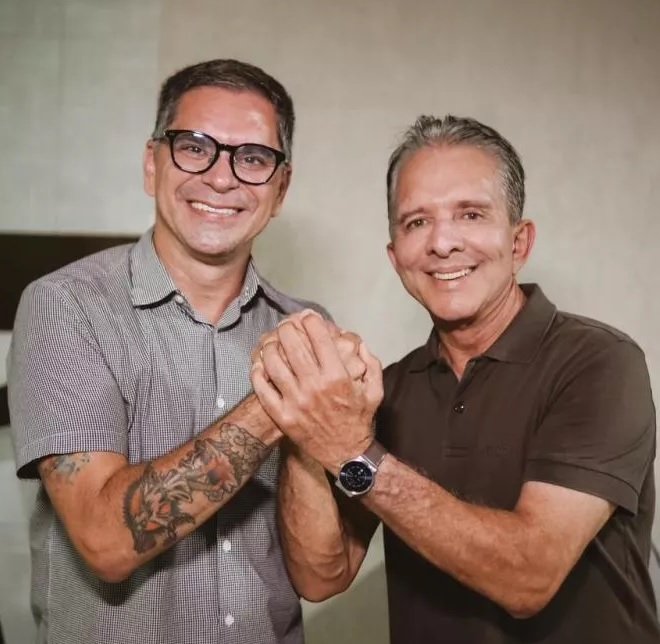 Nabor Wanderley garante apoio na Zona da Mata: Prefeito de Caldas Brandão Fábio Rolim adere à pré-candidatura ao Senado