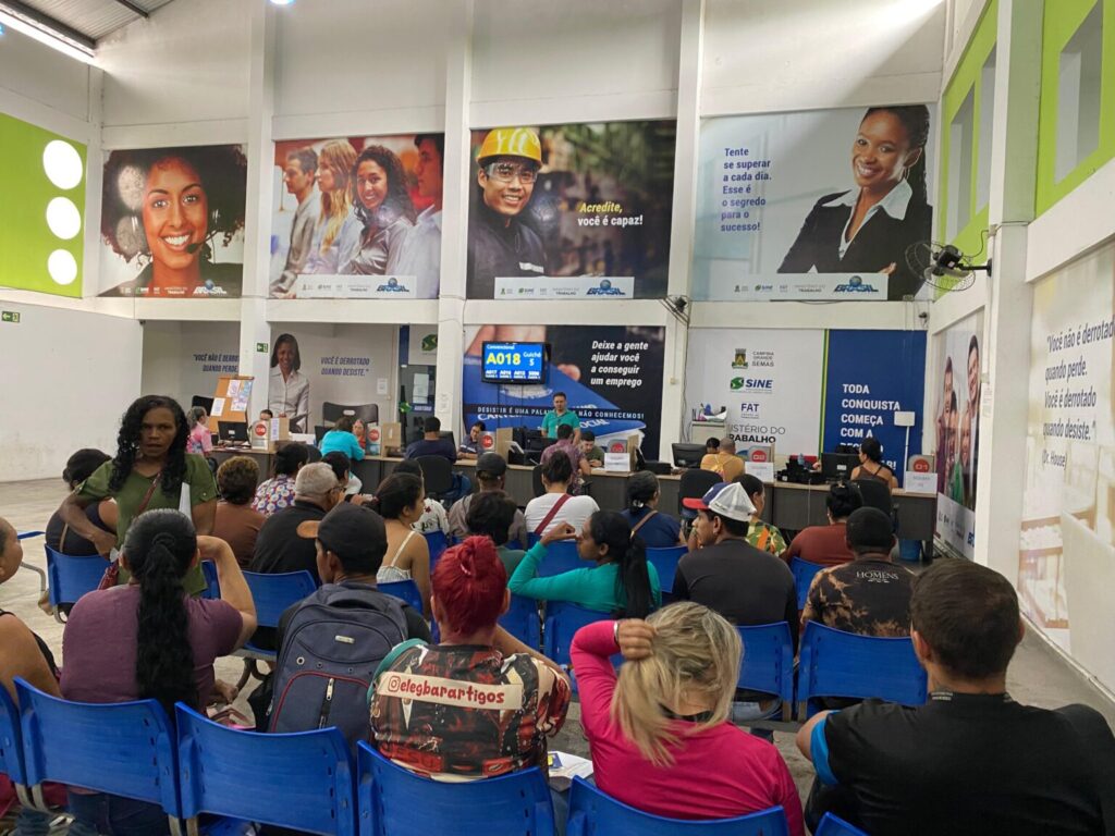 Campina Grande oferece 1.000 vagas de emprego, nesta semana, conforme sistema de cadastro do Sine Municipal