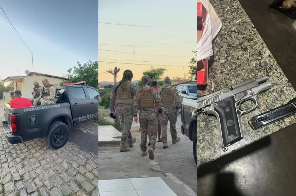 Operação contra organização criminosa ligada ao tráfico cumpre 19 mandados e prende seis suspeitos em Patos