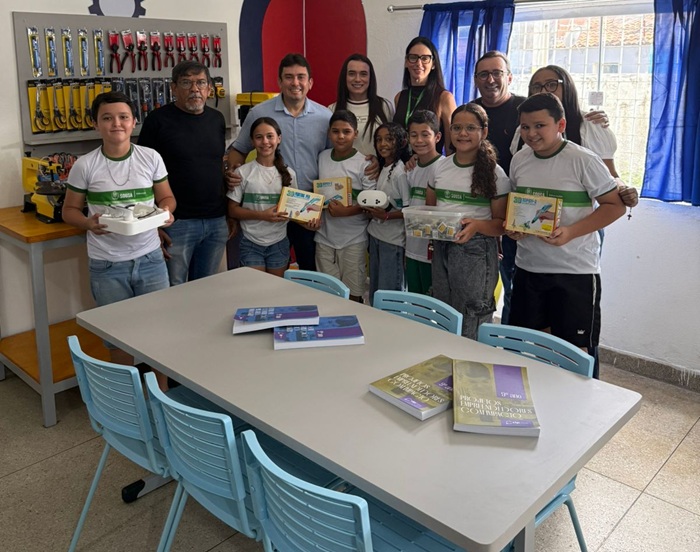 No Distrito de Lagoa dos Estrelas, Prefeitura de Sousa inaugura Espaço Maker e reforça ensino inovador na rede municipal