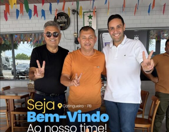 Prefeito de Catingueira anuncia apoio a Márcio Roberto para deputado estadual