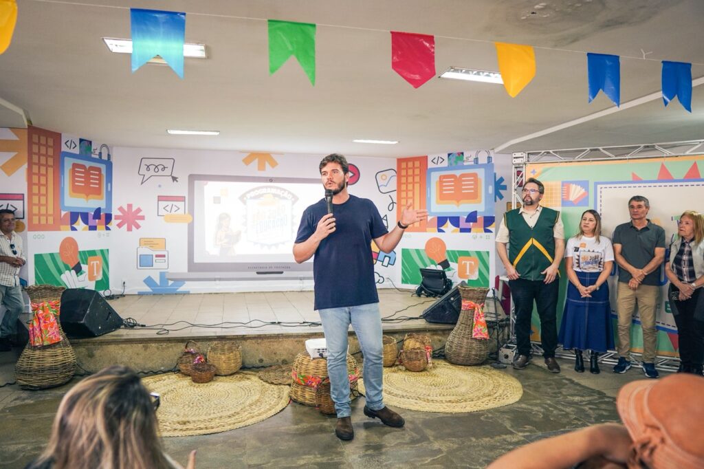 Lançamento da Programação do São João da Educação 2026 reúne autoridades, em Campina Grande