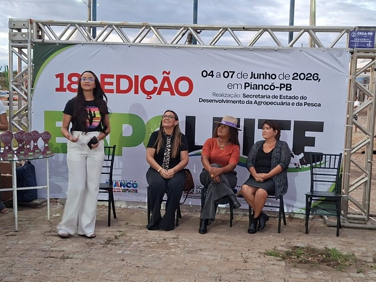 Projeto “Encontro de Mulheres do Agro” apresenta exemplos de superação durante a 18ª Expo Leite, em Piancó