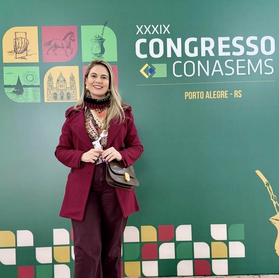Vereadora Carol Gomes, por mais um ano, participa do maior congresso de saúde pública do mundo