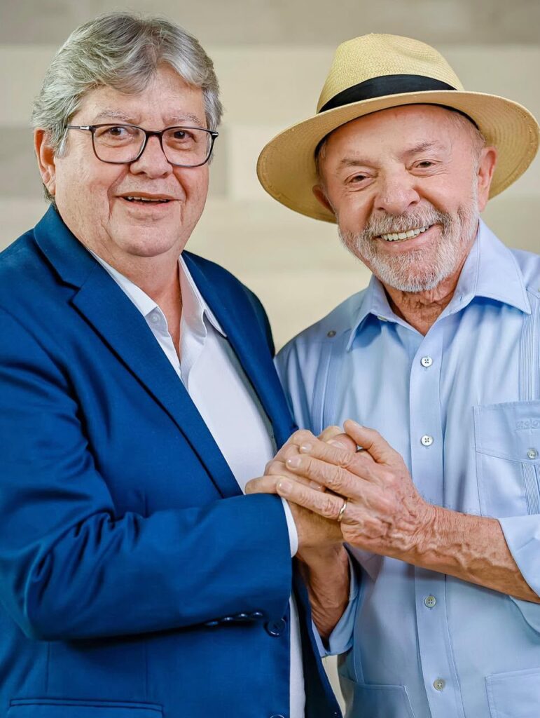 Presidente Lula reforça apoio à candidatura de João Azevêdo ao Senado Federal