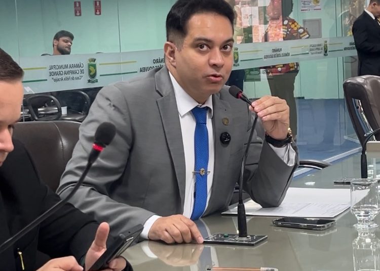 Frank Alves propõe criação da Rede Ônibus Seguro 60+ para proteger idosos no transporte público de Campina Grande
