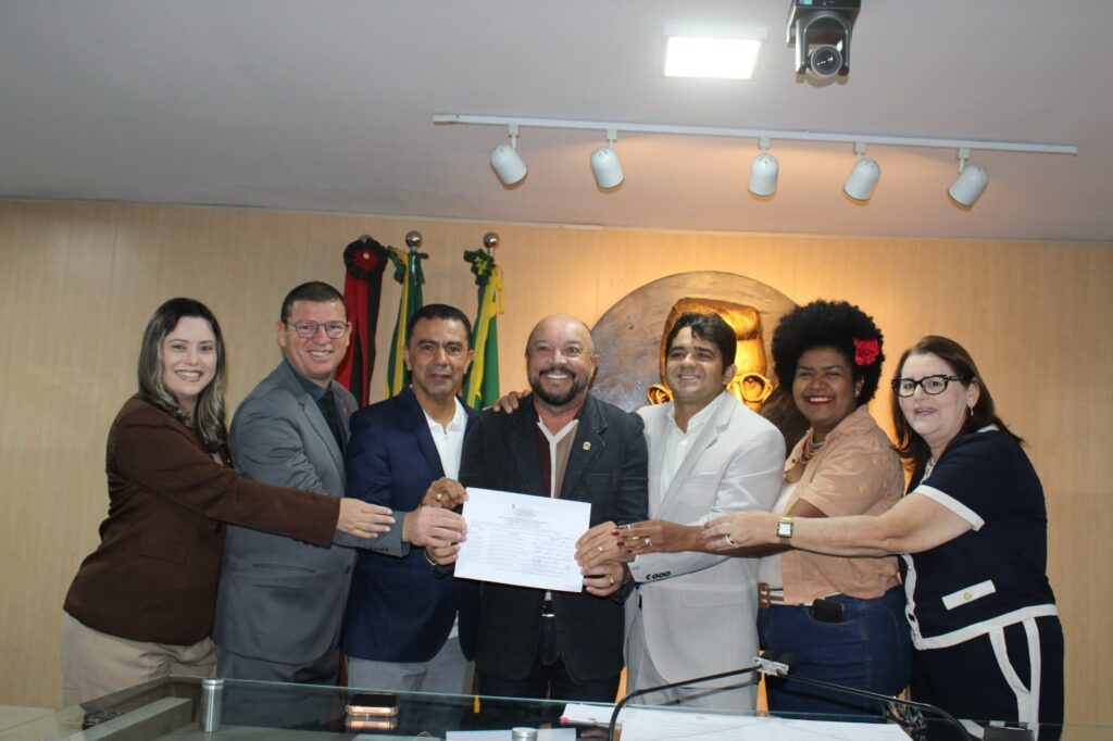 Saulo Germano apresenta chapa para disputar eleição da mesa diretora da câmara de campina grande no biênio 2027/2028