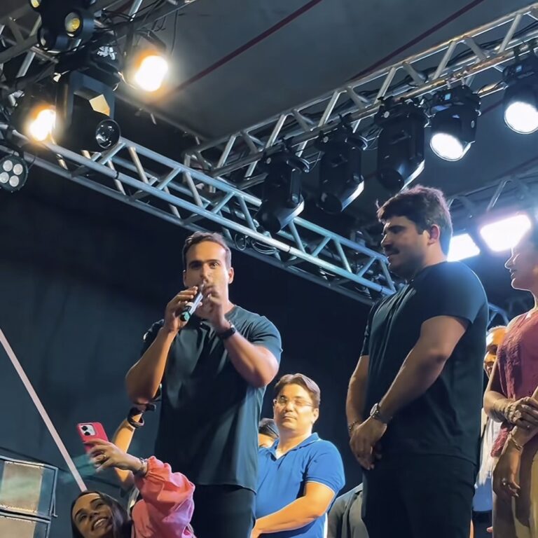 Governador Lucas Ribeiro participa da Festa do Dia do Evangélico em Itaporanga a convite do prefeito Azif Lemos